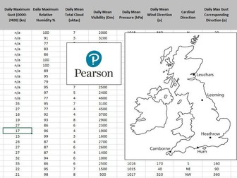 Edexcel Large Data Set Factsheet