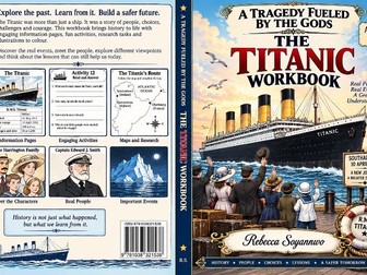 The Titanic Workbook - A Tragedy Fuelled by The GODS by Rebecca Soyannwo
