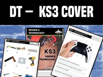 DT - KS3 Design Technology - DT - Booklet - Cover Work