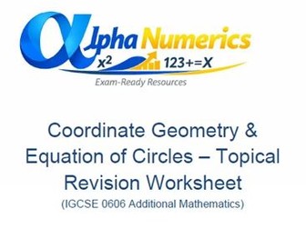Coordinate Geometry & Circles 0606