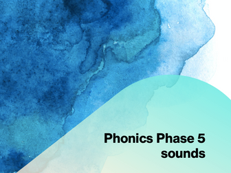Phase 5 Phonics Sounds