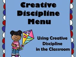 Creative Discipline Menu