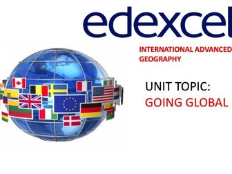 Edexcel IAL - Going Global