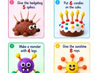 Plasticine/ Cocktail Stick Challenge