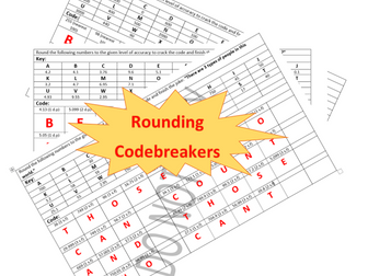Rounding codebreaker activities