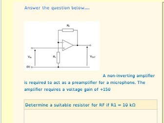 GCSE Electronics – 8 Lesson Bundle: Operational Amplifiers (Full Chapter Coverage)