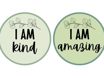 Botanical Affirmation Station