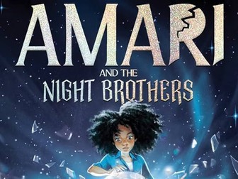 Whole Class Reading planning: Amari and the Night Brothers