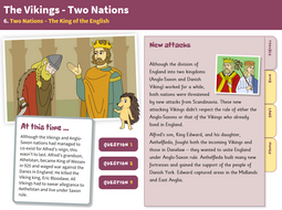 King of the English - Interactive Teaching Book - The Vikings KS2