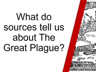 The Great Plague Source Analysis Lesson
