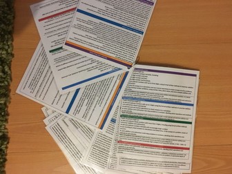 A5 booklets showing the progression within the 2014 National Curriculum from year 1-6