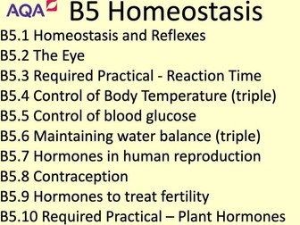 B5.3 Reaction Times Required Practical