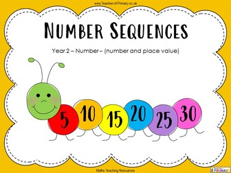 Number Sequences - Year 2