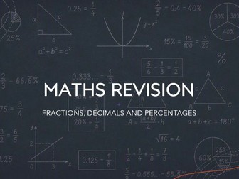 Fractions, Percentages & Decimals PPT