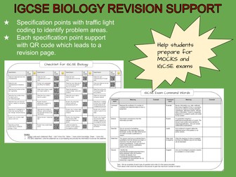 IGCSE Biology Revision Support