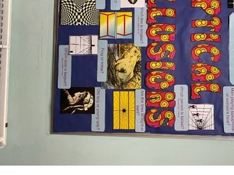 Religious Education Optical illusuions display