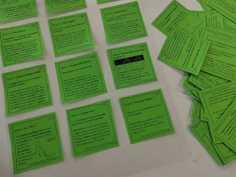 AS Level CIE Economics Revision or Flash or Que cards (198 small cards)