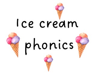 Ice Cream Phonics