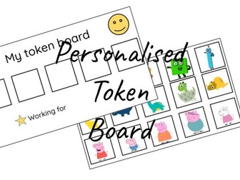 Personalised Token Board