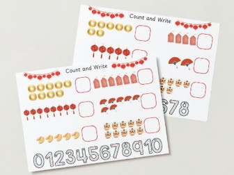 Chinese/Lunar New Year Count & Write