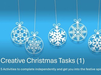 Creative Christmas Tasks (1 of 5)