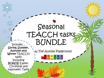 Season TEACCH Bundle - Independent Autism and SEND Activities