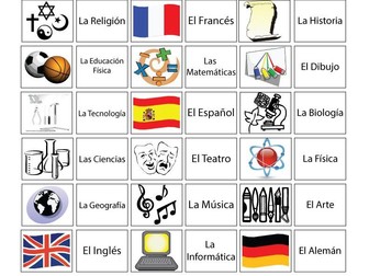 Introduction to 'Las asignaturas' (Spanish - Year 8)
