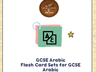 23 Flash Card Sets for GCSE Arabic Part 1Generic+ Bonus Video in Arabic Curriculum & Exam Overview