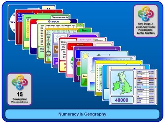 KS3 Cross Curricular Numeracy: Numeracy in Geography