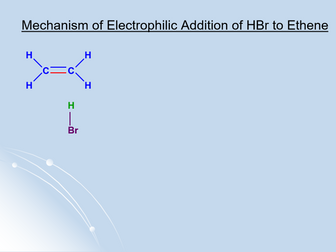 Electrophilic Addition to Ethene - MECHANISM