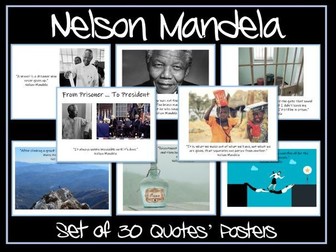 Nelson Mandela Quotes Posters