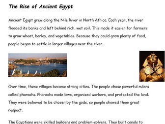 Guided Reading_Ancient Egypt