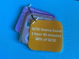 GCSE AQA Drama Revision Cards