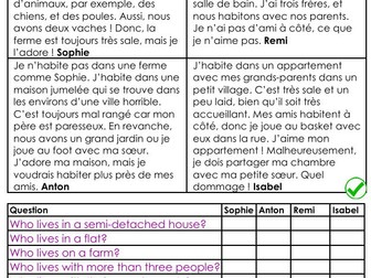 Pre-GCSE French Independent Booklet KS3 Recap