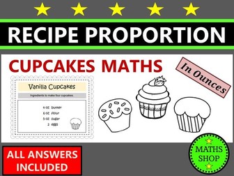 Maths Recipe Questions GCSE 9-1 Maths in Ounces