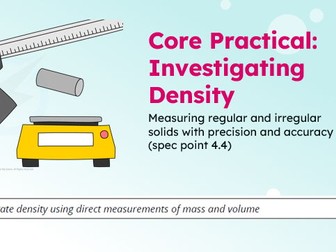IGCSE Physics: Density Core Practical | Edexcel Modular | L2