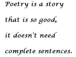 a story poem analysis