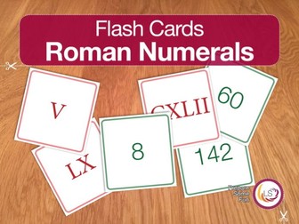 Roman Numerals | Flash Cards