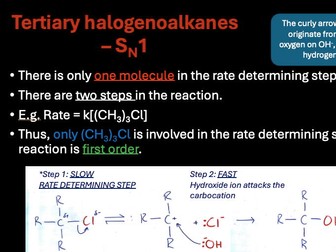 Guide to SN1 and SN2 Mechanisms for A-Level and IB Chemistry Students