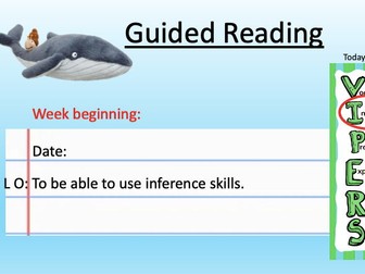 Snail & The Whale Class Guided Reading VIPERS