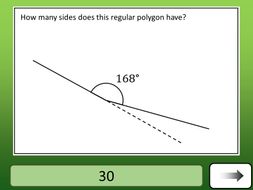 Angles - Regular Polygons - Car Race | Teaching Resources