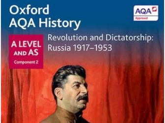 AQA A-level Russian Revolution 2N Topic one: Dissent and Revolution. COMPLETE LESSONS (Lessons 1-6)