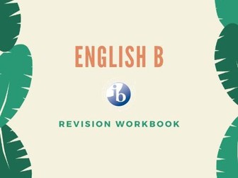 IB DP English B Summer Workbook
