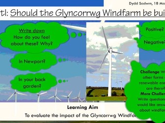 Windfarms - Should a wind farm be built?