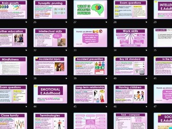 AAQ BTEC Health & Social Care Unit 1 HLD A4. Early Adulthood and health