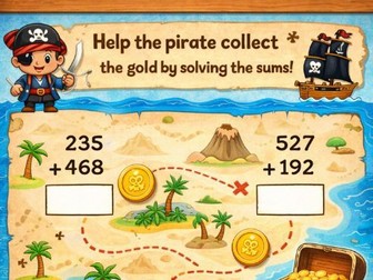 Pirate Math Adventures – Addition Quest