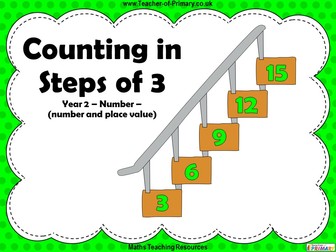 Counting in Steps of 3 - Year 2