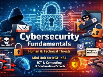 Cybersecurity Fundamentals – Human & Technical Threats