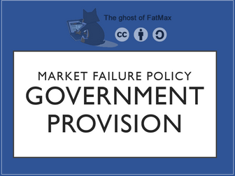 Market Failure Policy - Government Intervention