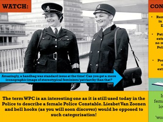 COMPONENT 2: TV IN THE GLOBAL AGE, 'LIFE ON MARS' (REPRESENTATION AND CONTEXTS)